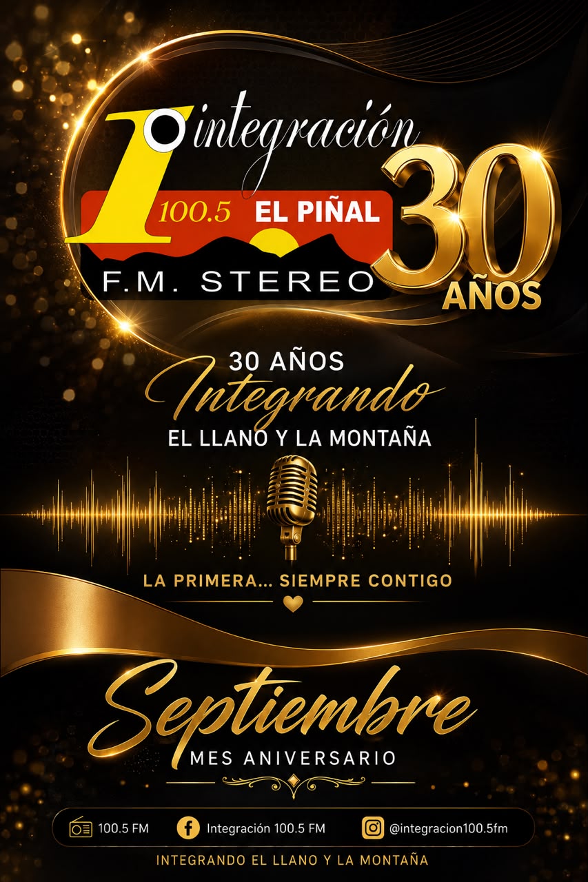 INTEGRACION 100.5FM RUMBO A SUS 30 AÑOS.