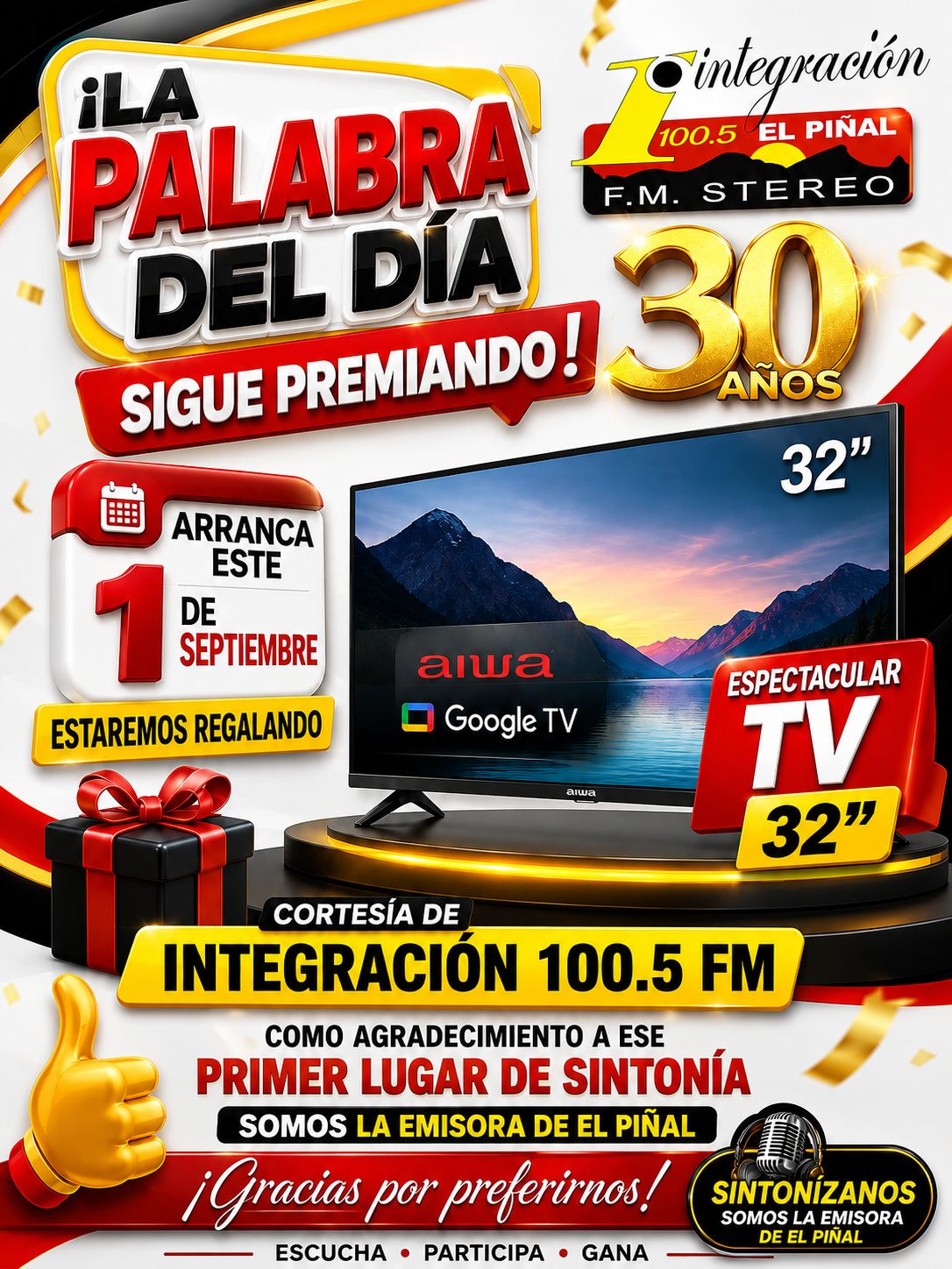 LA CAMPANA DE LA FELICIDAD CONTINUA...