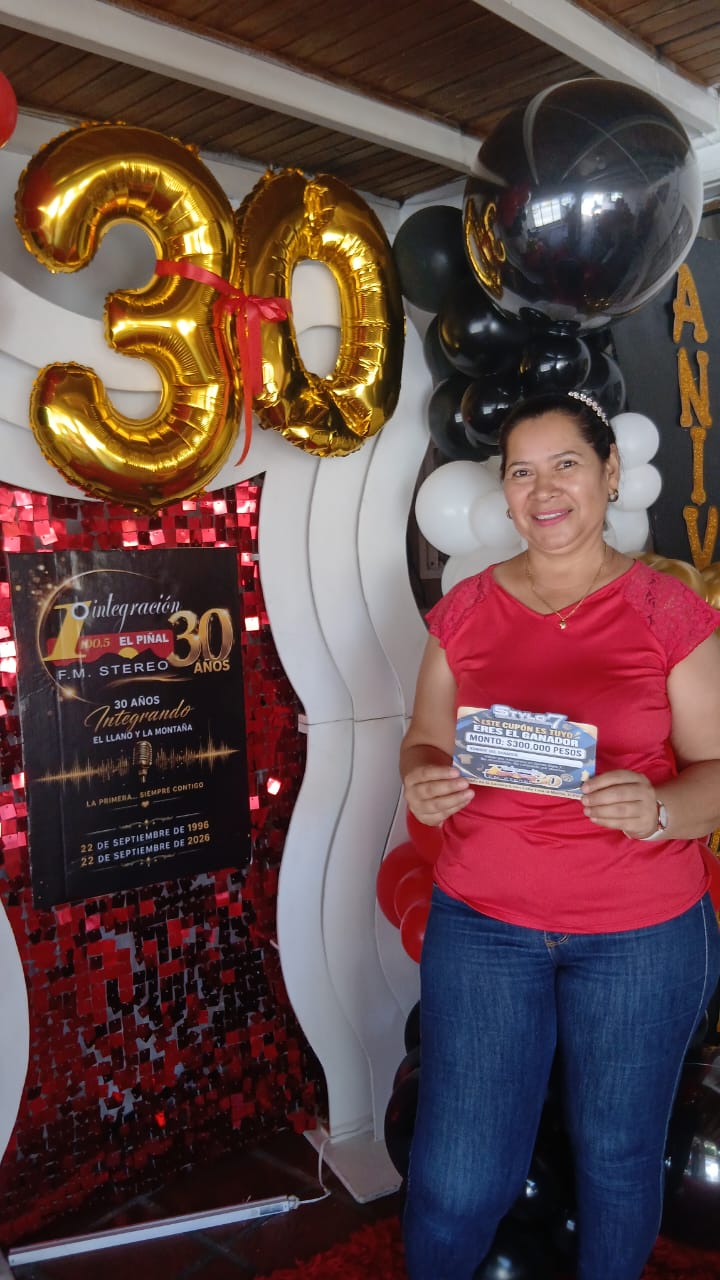 GANADORES DE PREMIOS DE LA CELEBRACION 30 AÑOS DE INTEGRACION