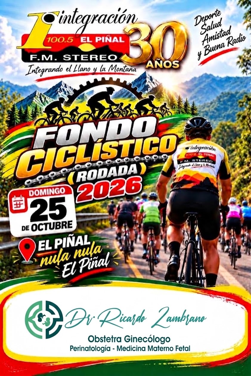 PATROCINANTES DEL GRAN FONDO CICLISTICO EN HOMENAJE A LOS 30 AÑOS DE INTEGRACION 100.5FM